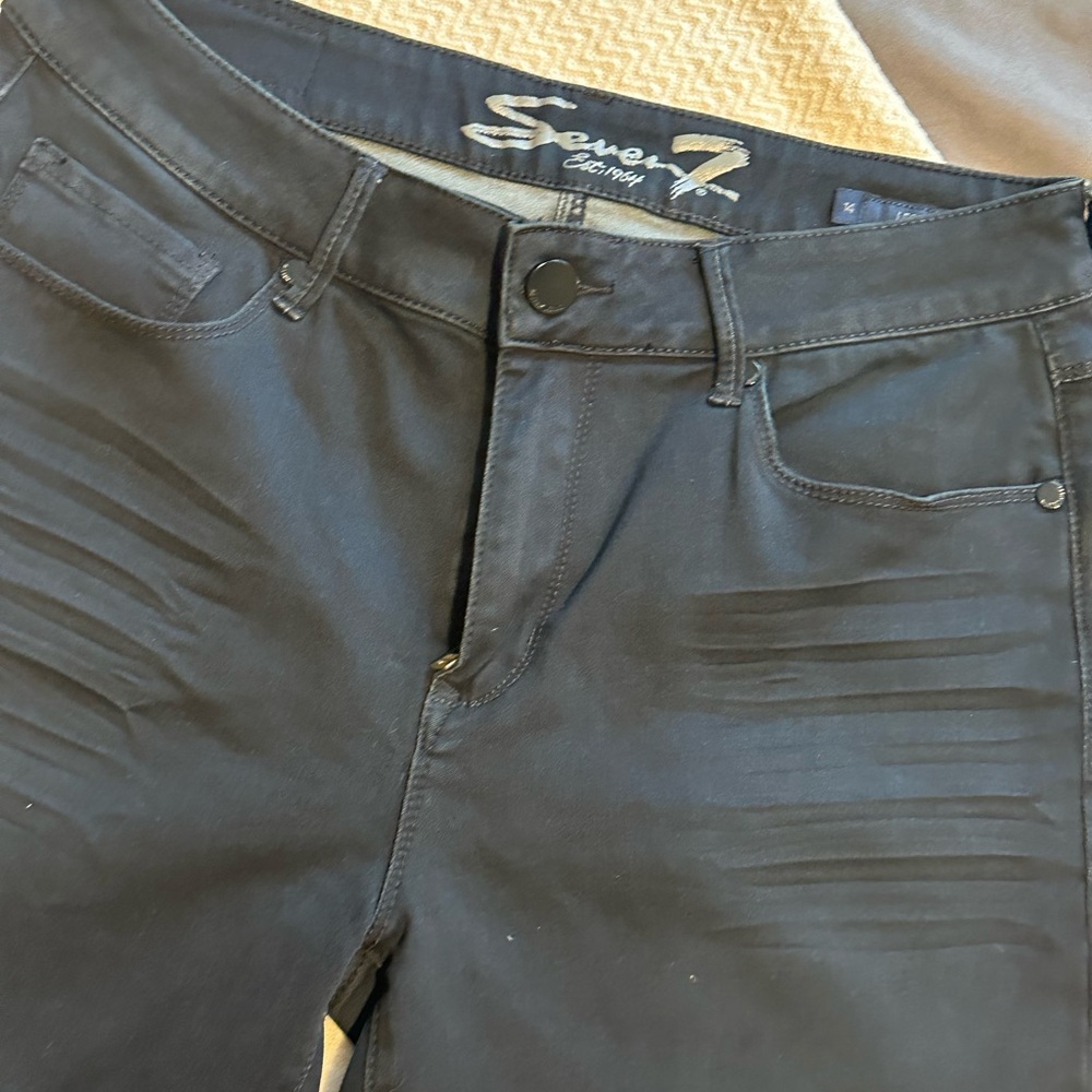 Seven7 Women's Black Skinny Jeans
